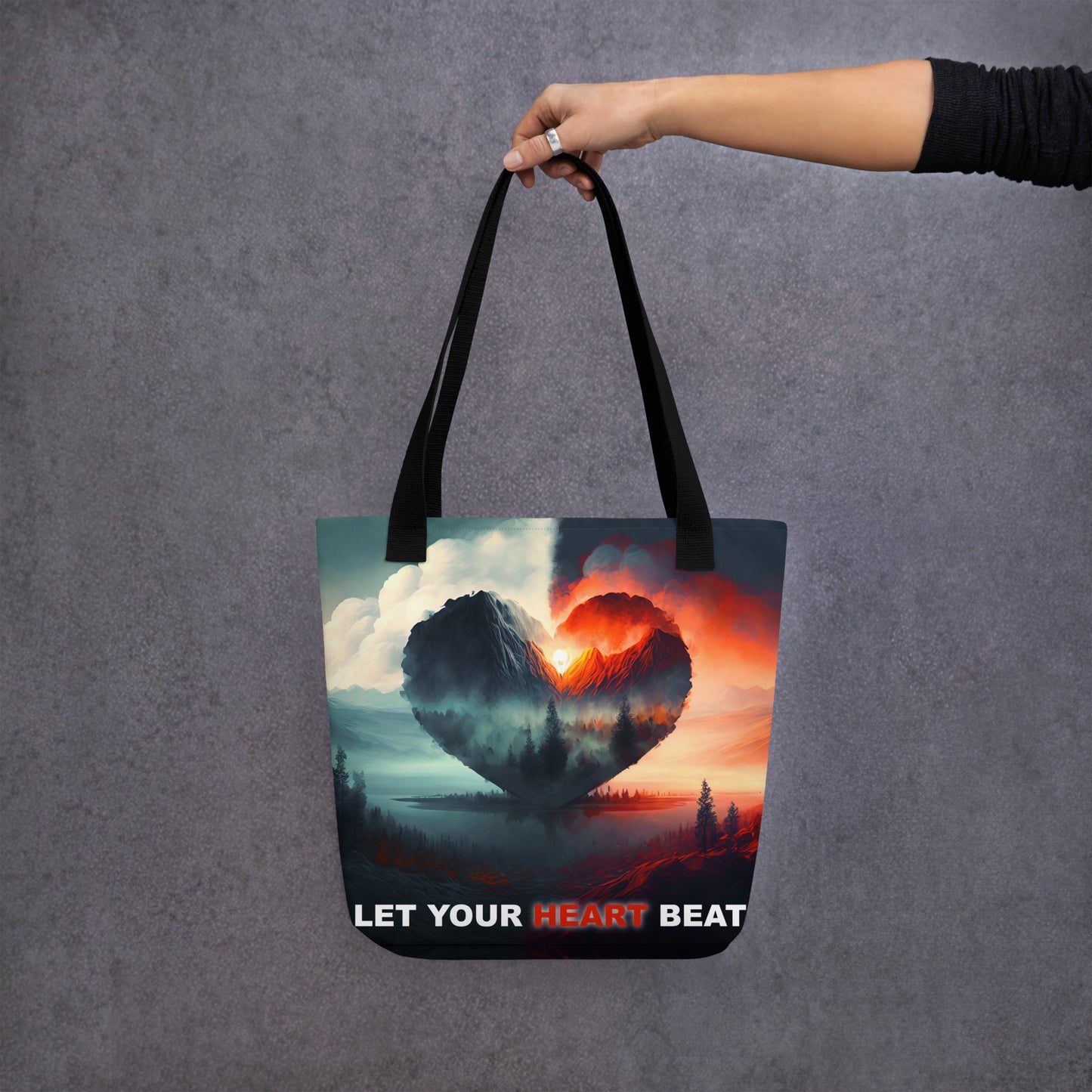 Heartbeat Tote bag