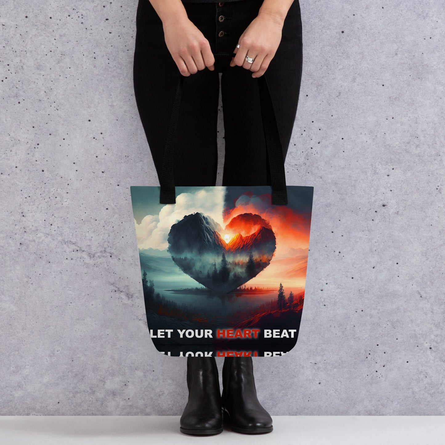 Heartbeat Tote bag