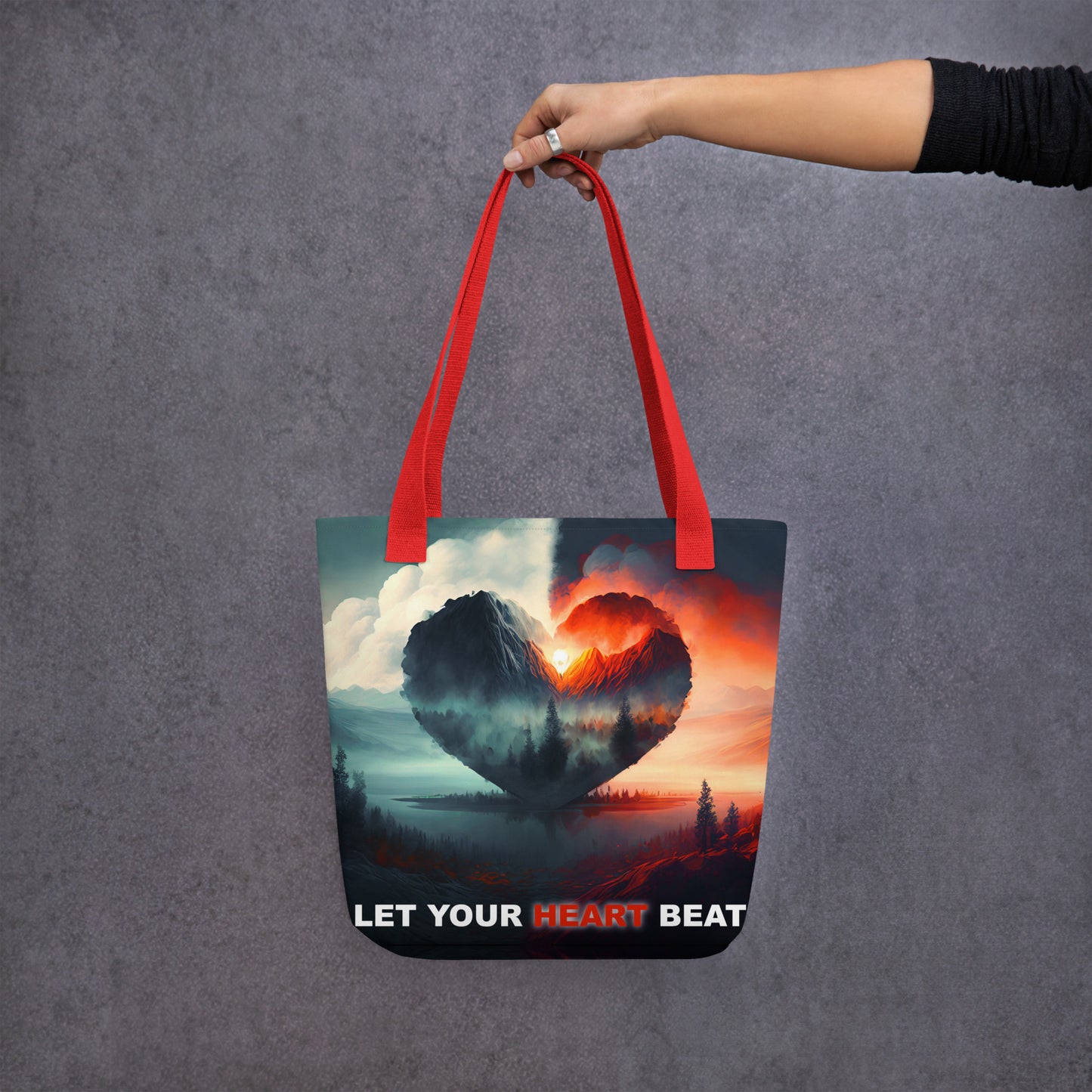 Heartbeat Tote bag