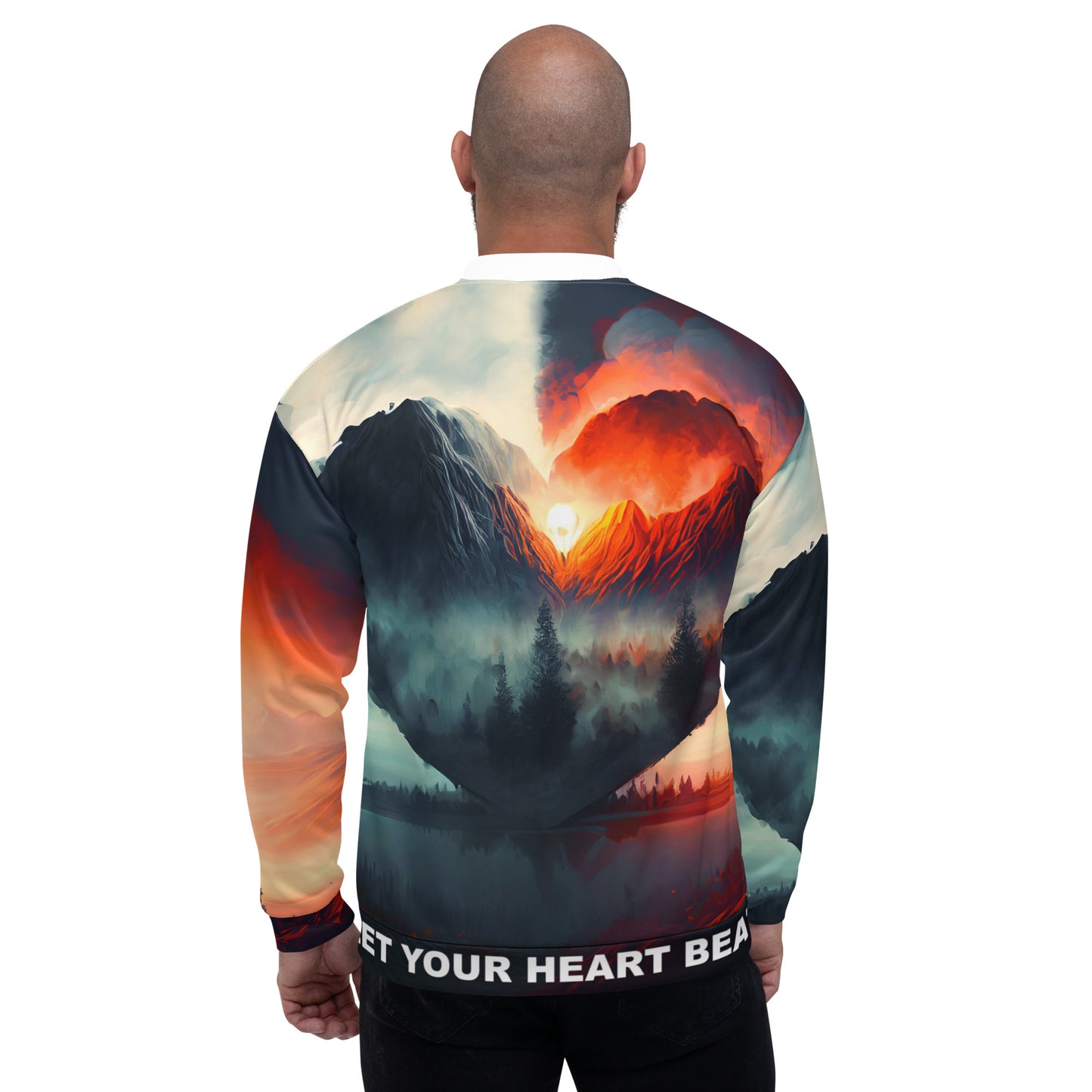 Hearbeat Bomber Jacket