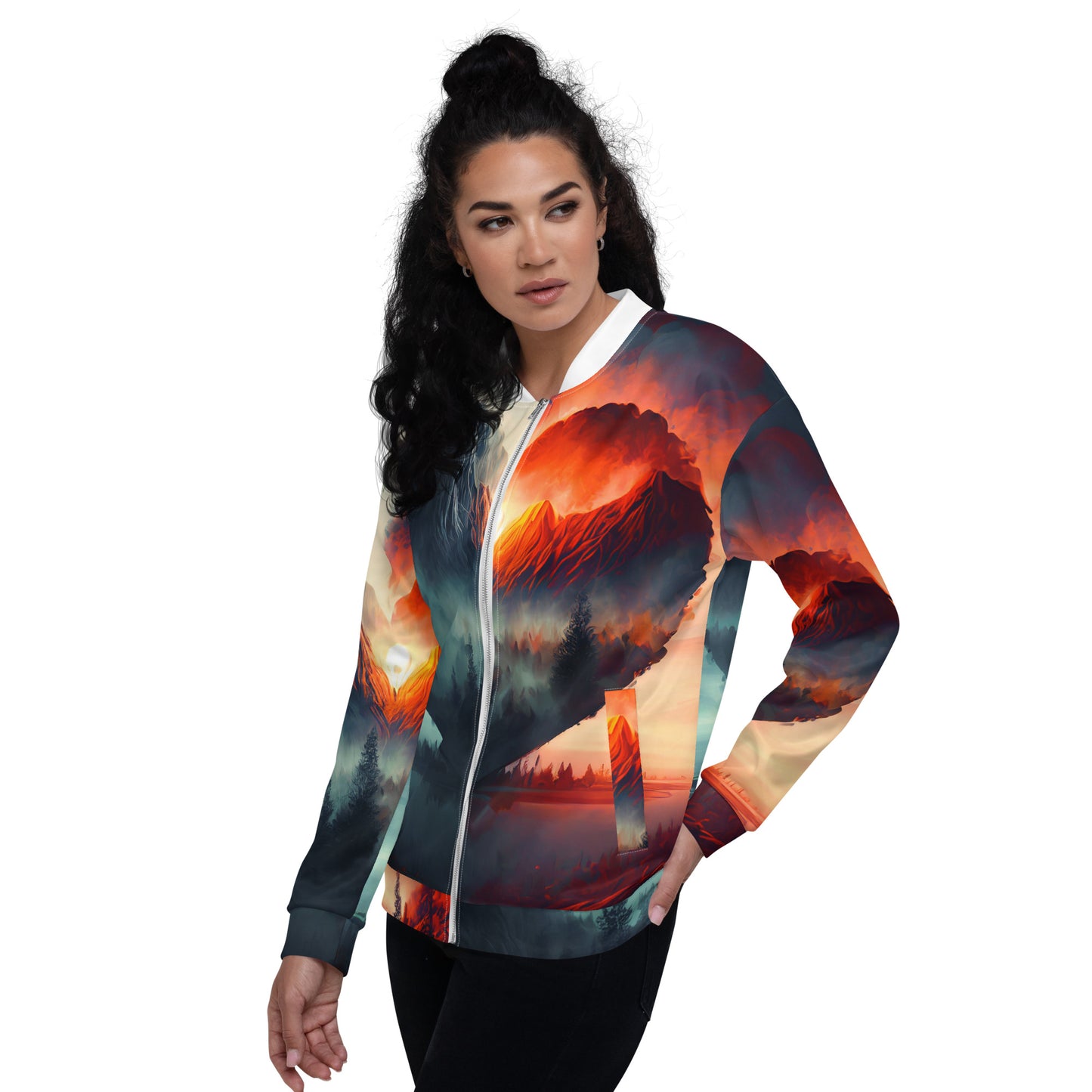 Hearbeat Bomber Jacket