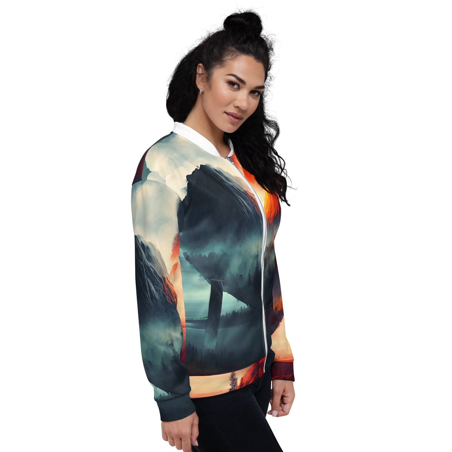 Hearbeat Bomber Jacket